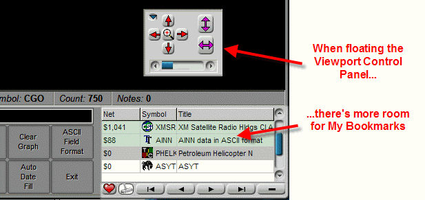My Bookmarks visibility